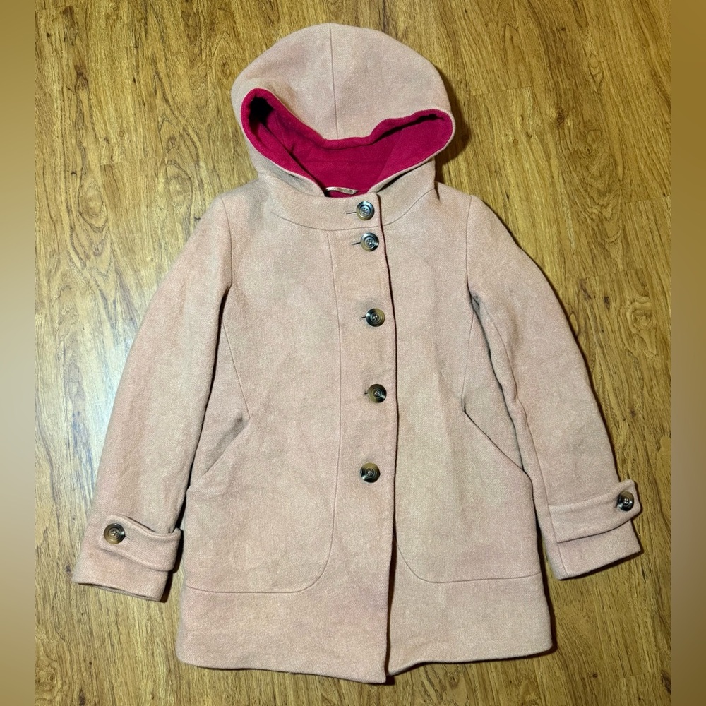 Women’s Pendleton Wool Jacket Hooded Pea Coat Wool 100% Authentic Original